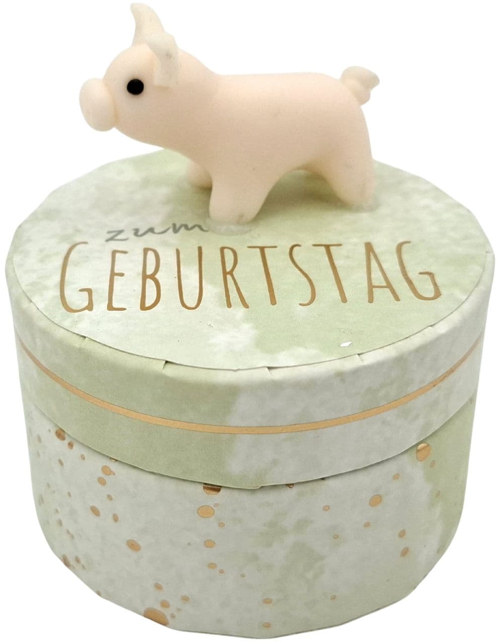 HERGO Geschenkschachtel mit Glücksbringer Zum Geburtstag
