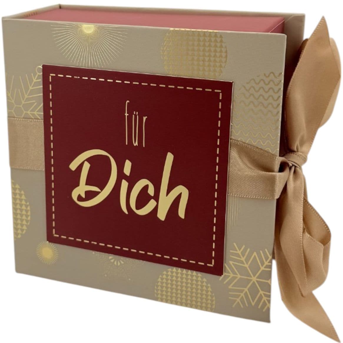 HERGO Geschenkschachtel mit Band Für Dich