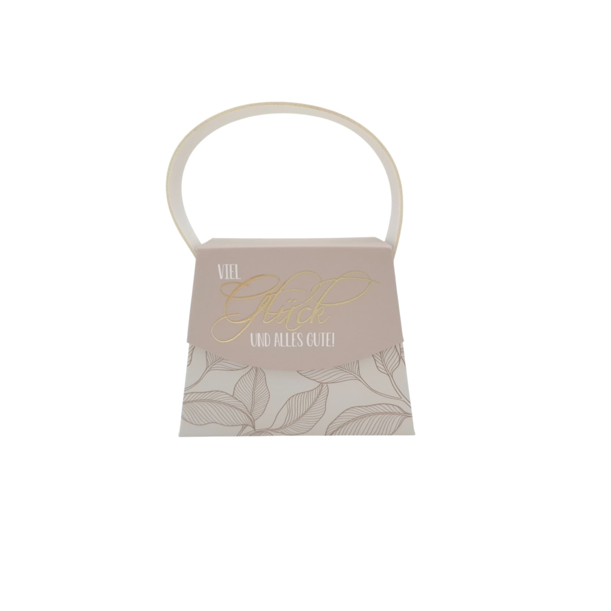 HERGO Geschenkschachtel Mini Handtasche Alles Gute