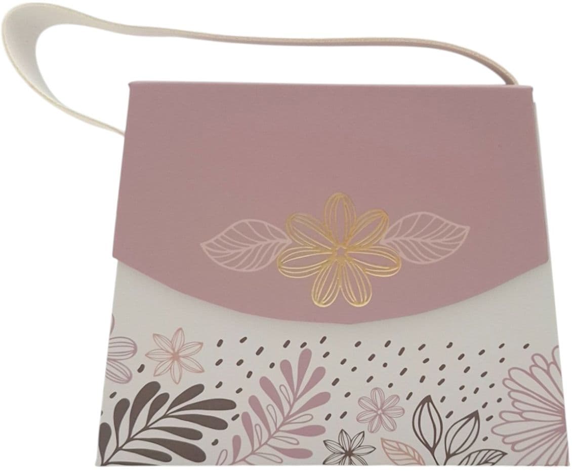 HERGO Geschenkschachtel Handtasche Floral