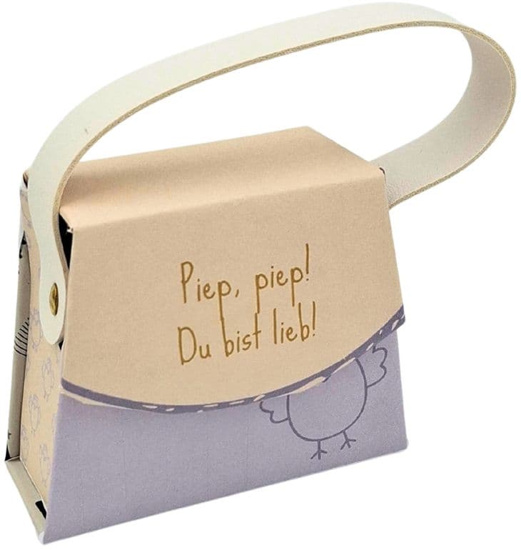 HERGO Geschenkschachtel Mini Handtasche piep piep