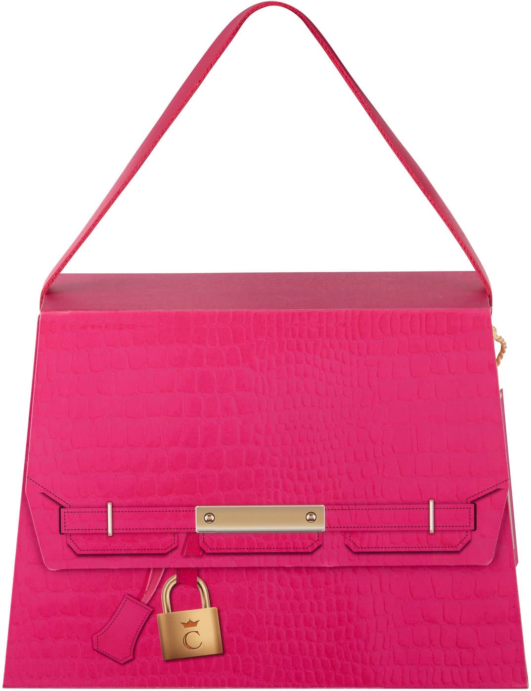 HERGO Geschenk-Taschen Geldpink