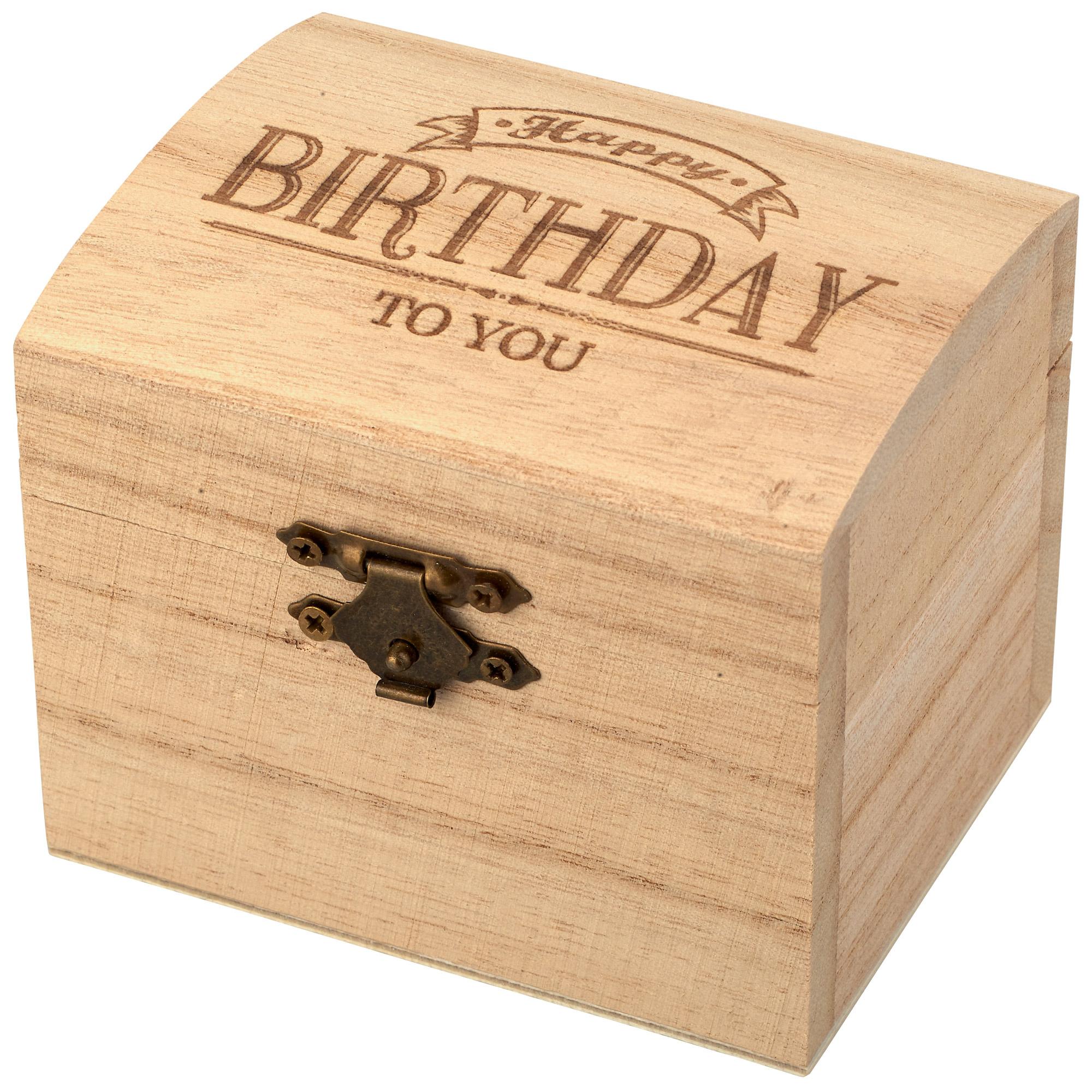HERGO Schatzkiste Happy Birthday