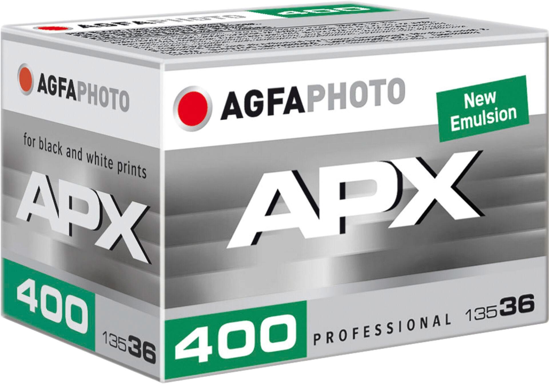 AGFAPHOTO APX Pan 400 135/36 Schwarzweiß Fotofilm