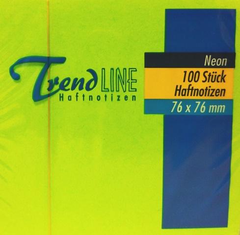 Produktbild TrendLINE Haftnotiz Neon Notes 1 x 100 Blatt sortiert 3 von 4