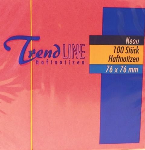Produktbild TrendLINE Haftnotiz Neon Notes 1 x 100 Blatt sortiert 4 von 4