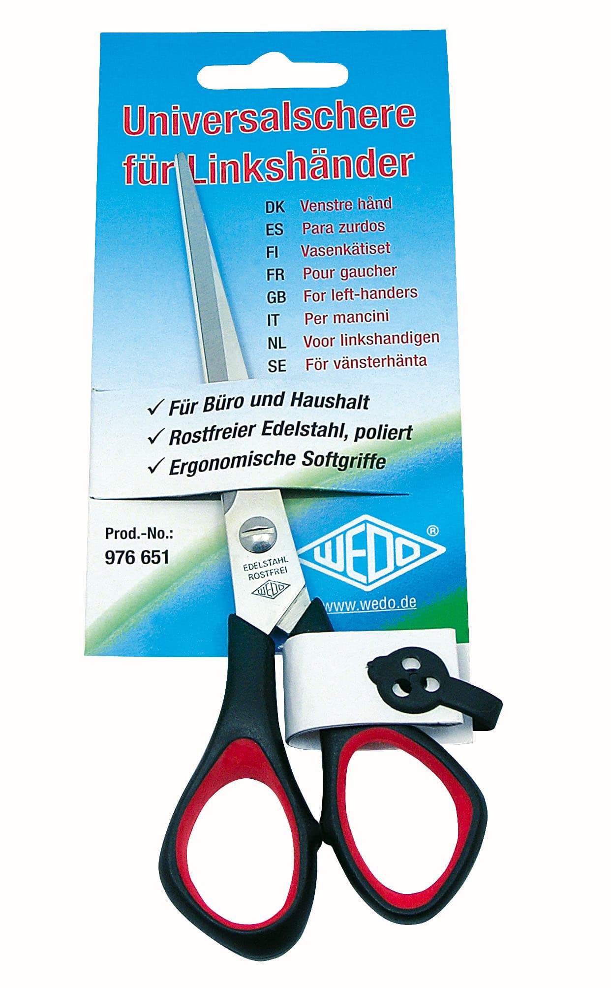 Produktbild Universalschere für Linkshänder Edelstahl 16cm spitz 2 von 2