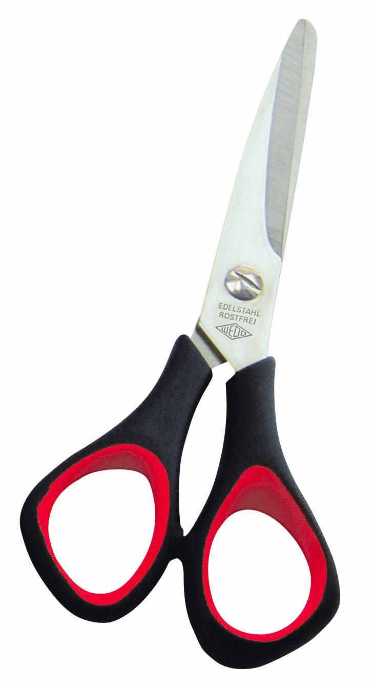 Universalschere Edelstahl 14cm spitz und rund