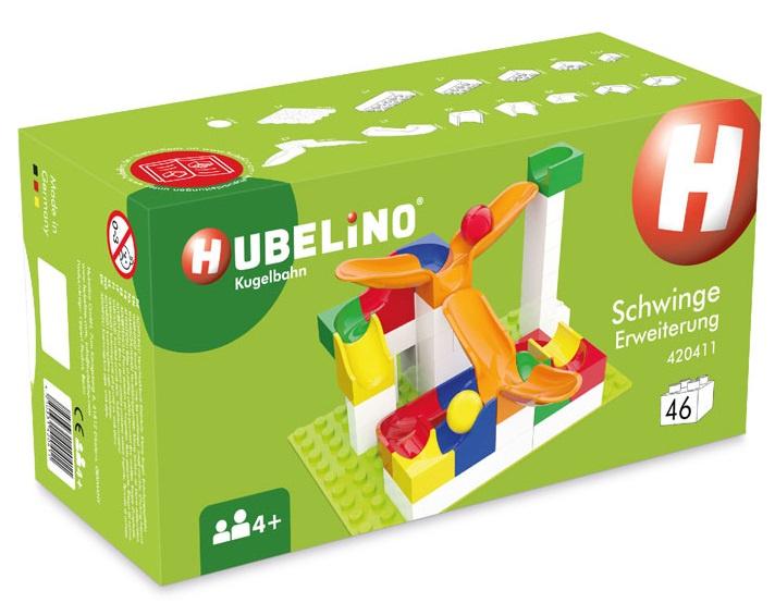Hubelino 420411 Schwinge Erweiterung (46-teilig) Kugelbahn