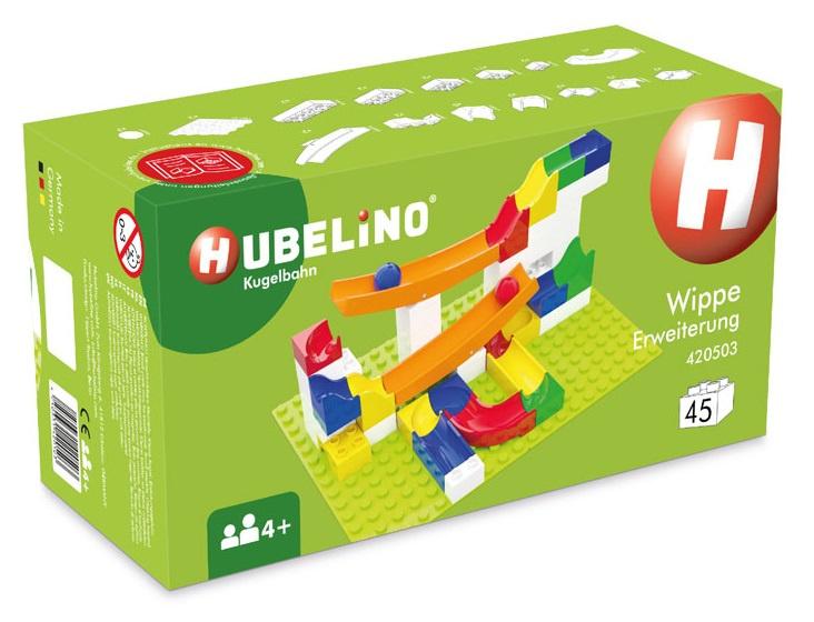 Hubelino 420503 Wippe Erweiterung (45-teilig) Kugelbahn