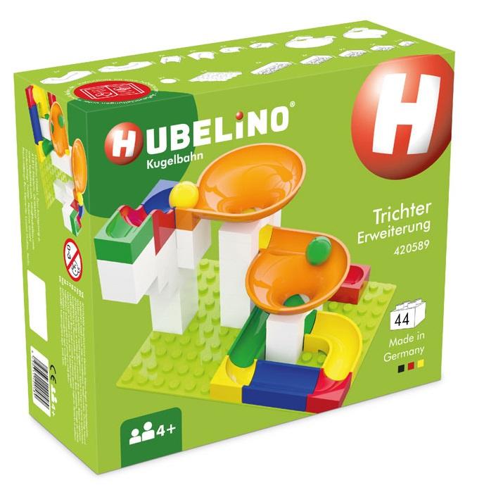 Hubelino 420589 Trichter Erweiterung (44-teilig) Kugelbahn