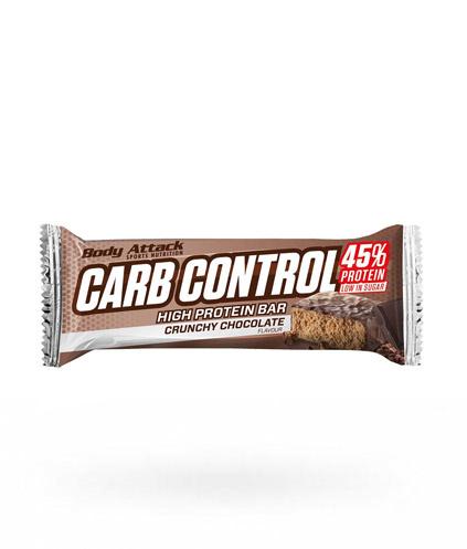 Body Attack Carb Control Proteinriegel Crunchy Chocolate