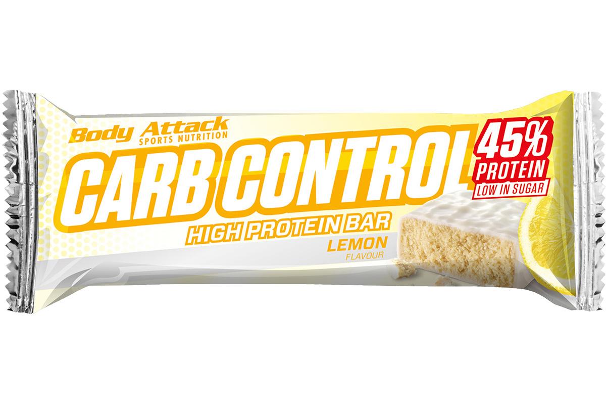 Body Attack Carb Control Proteinriegel Lemon