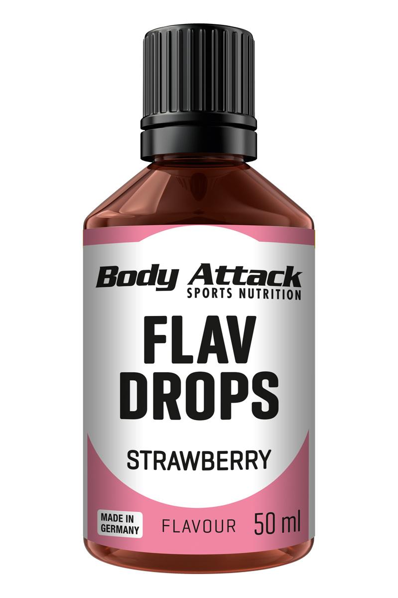 Body Attack Flav Drops Strawberry