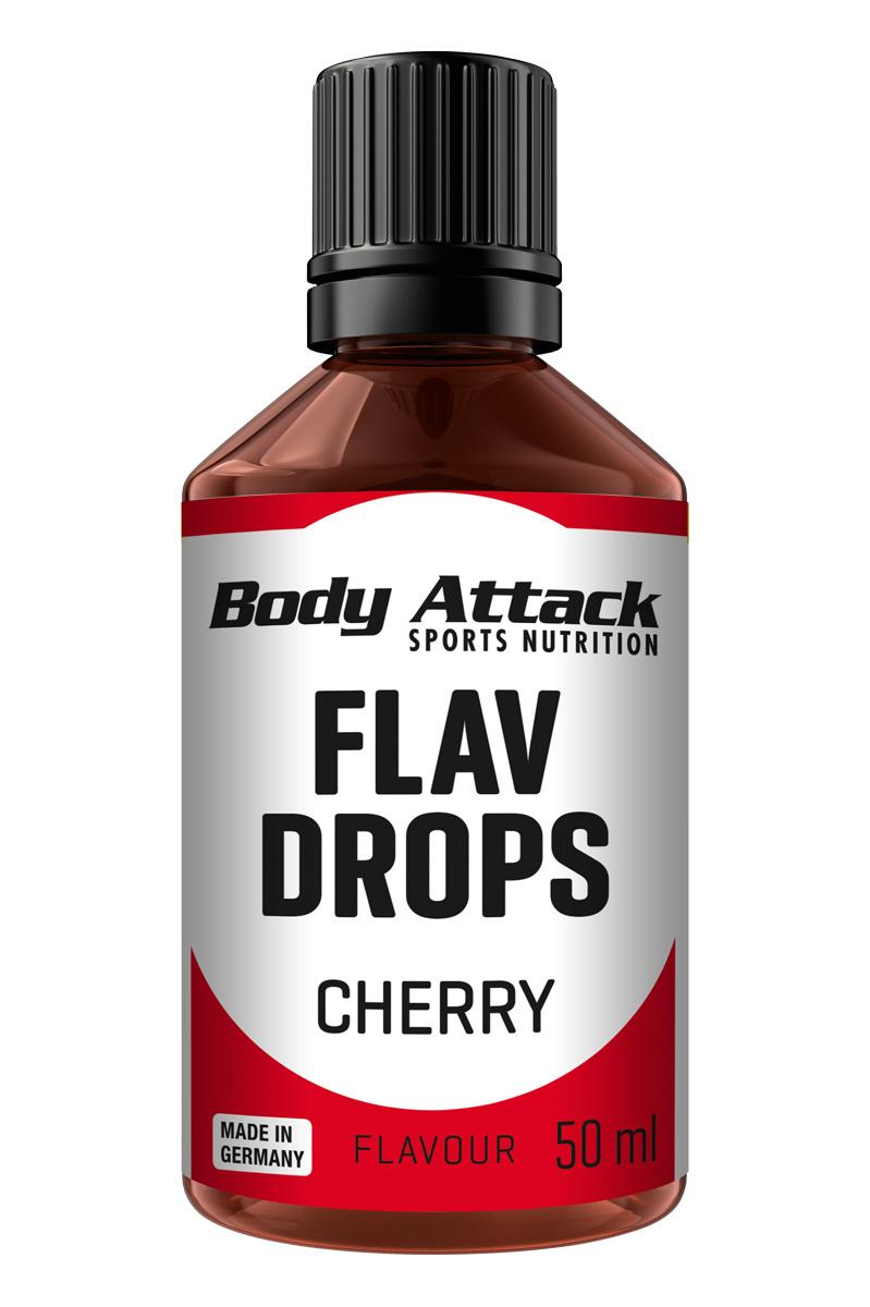 Body Attack Flav Drops Cherry