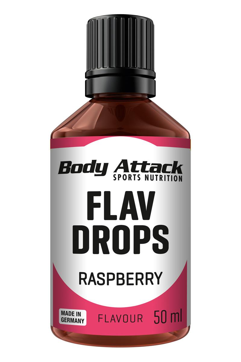 Body Attack Flav Drops Raspberry