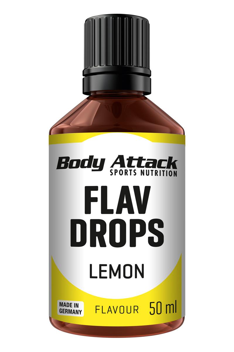 Body Attack Flav Drops Lemon