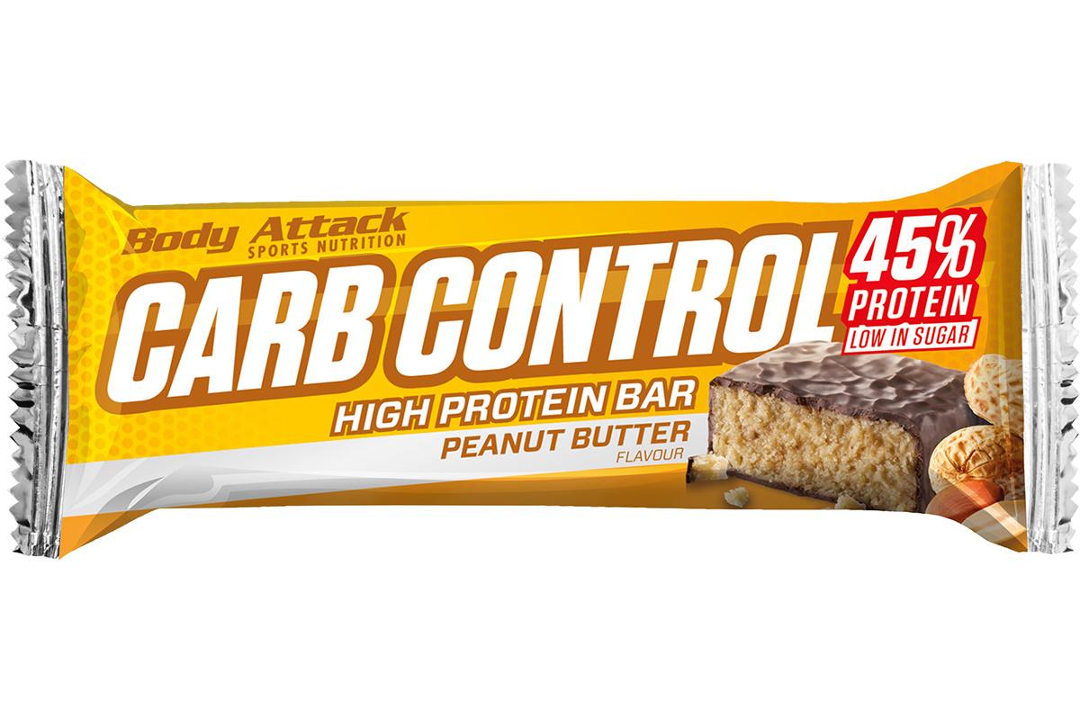 Body Attack Carb Control Proteinriegel Peanut Butter
