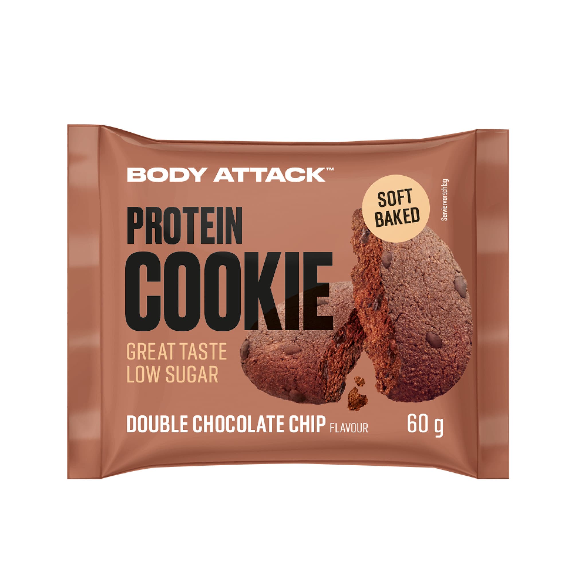 Body Attack Protein Cookie Double Chocolate Chip