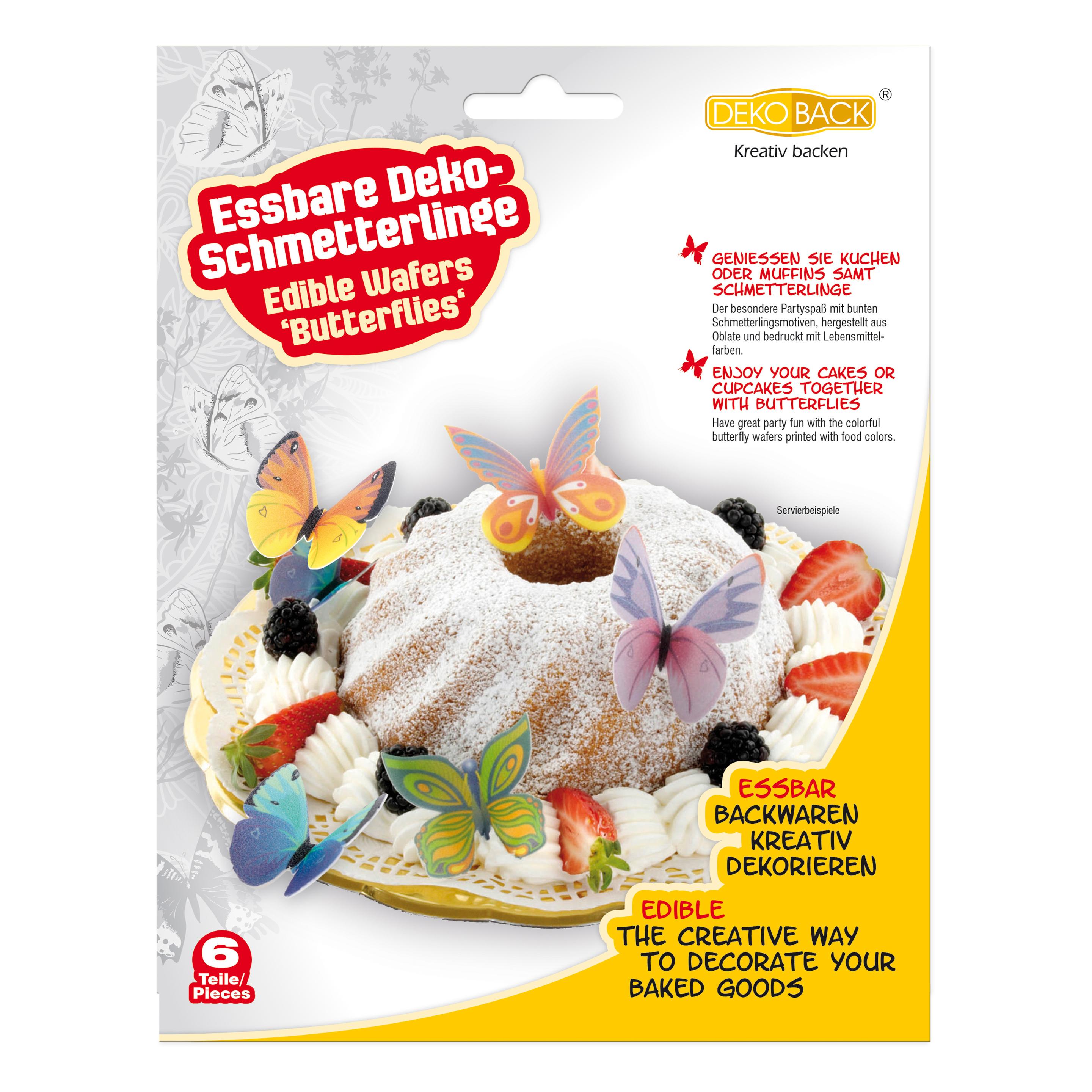 Produktbild Dekoback - Essbare Schmetterlinge 2 von 2