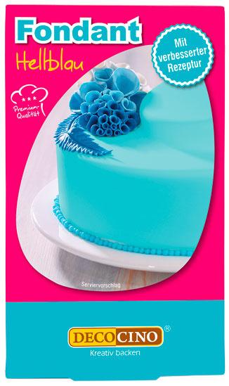 DECOCINO Fondant Hellblau