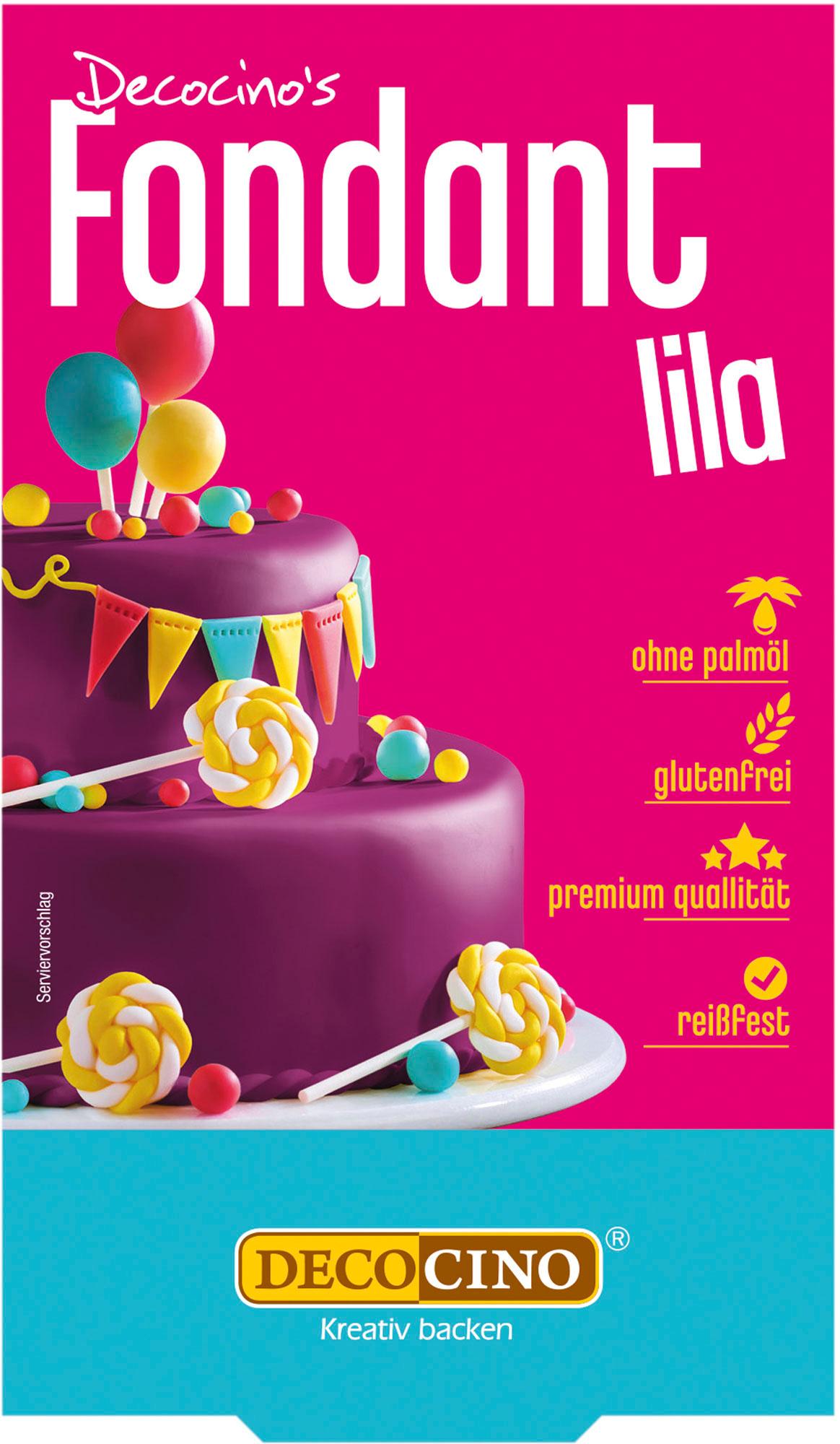 DECOCINO Fondant Lila