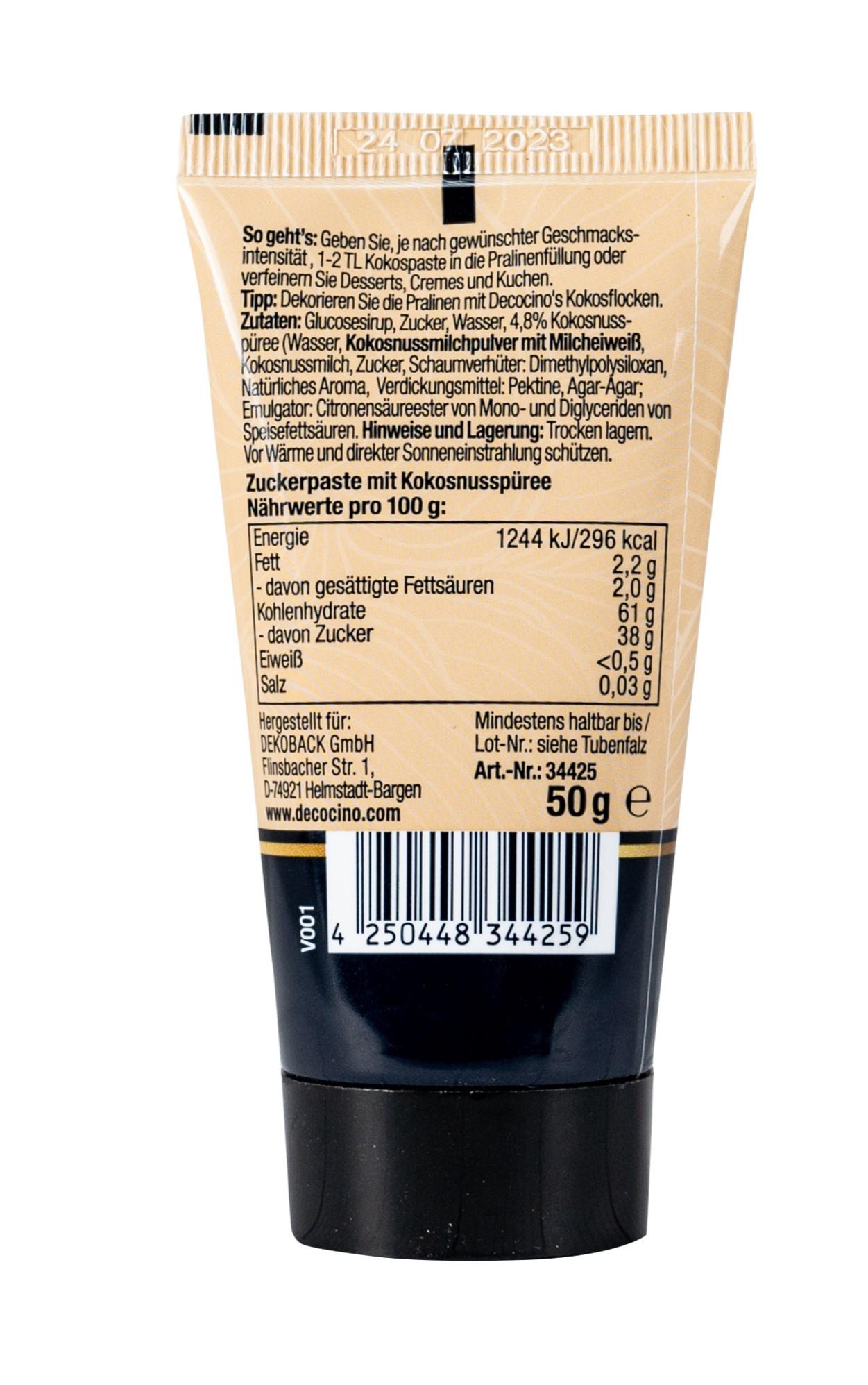 Produktbild DECOCINO Kokos-Paste 2 von 2