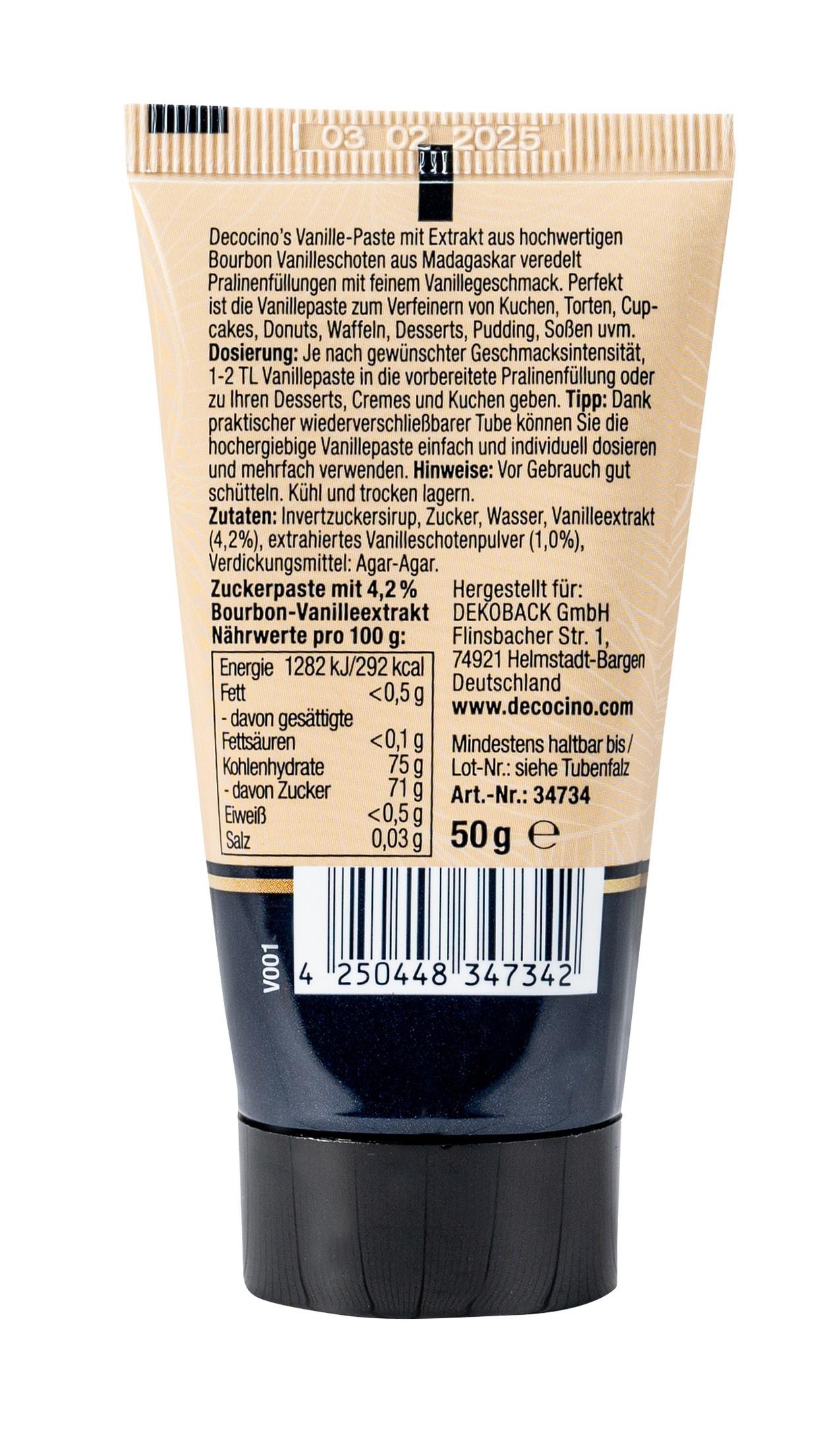 Produktbild DECOCINO Vanillepaste 2 von 2