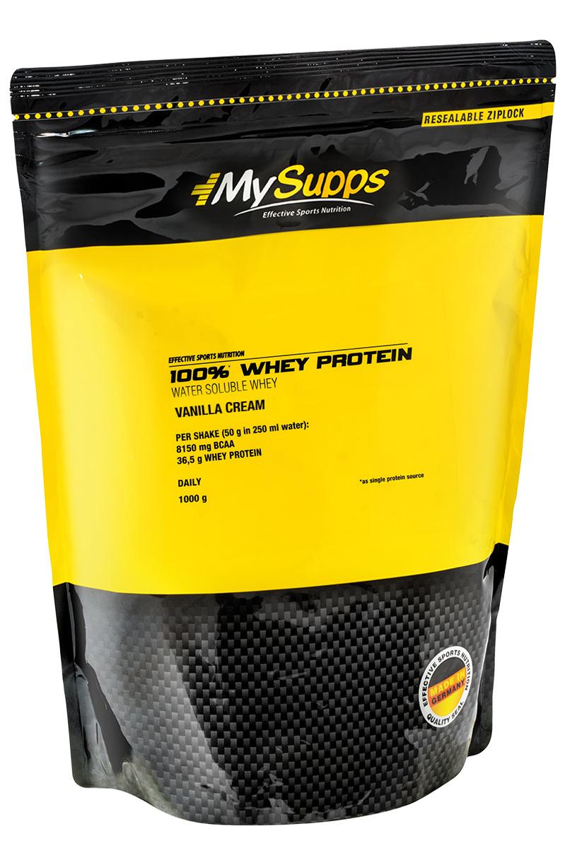 My Supps 100% Whey Protein Vanilla Cream