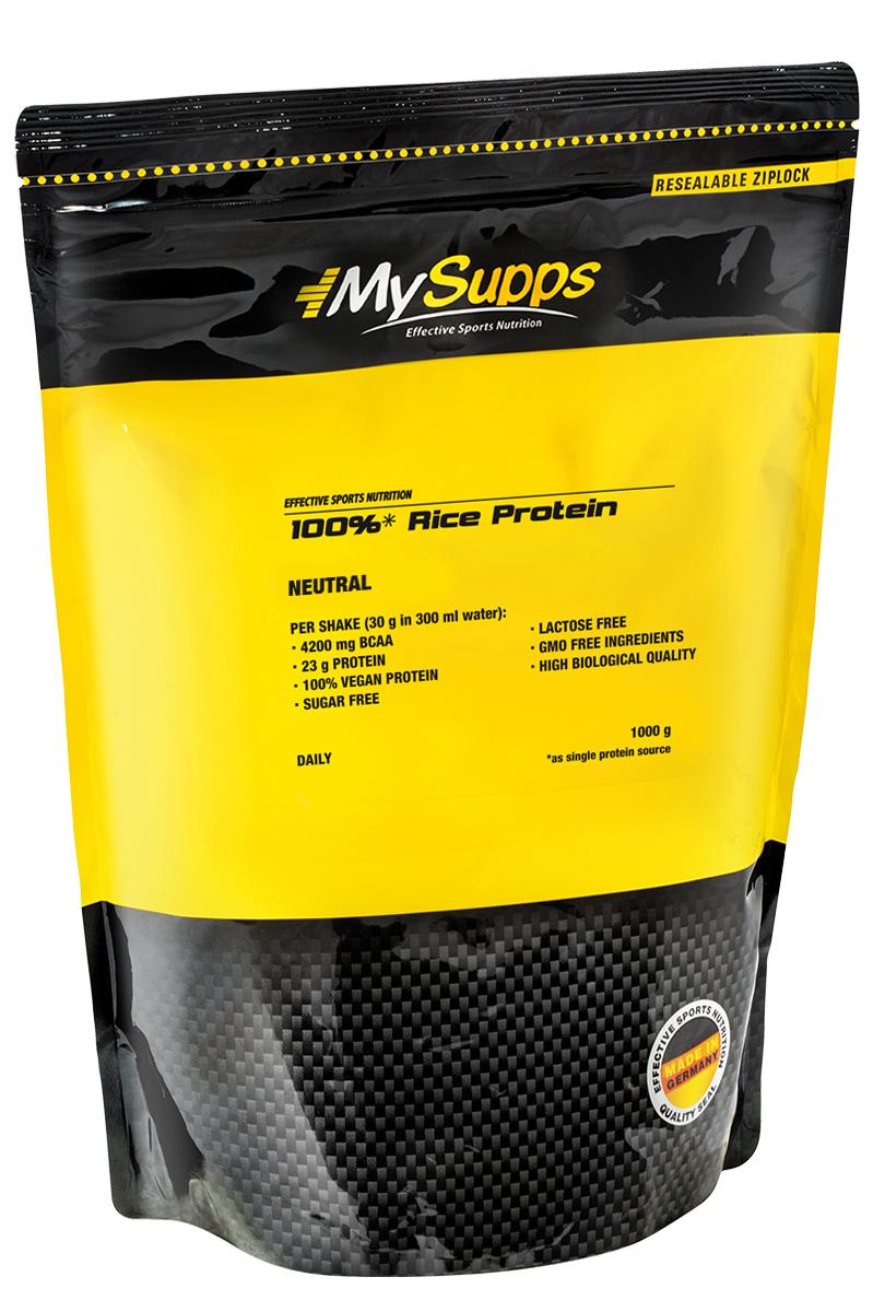My Supps 100% Rice Protein Neutral 1000 g
