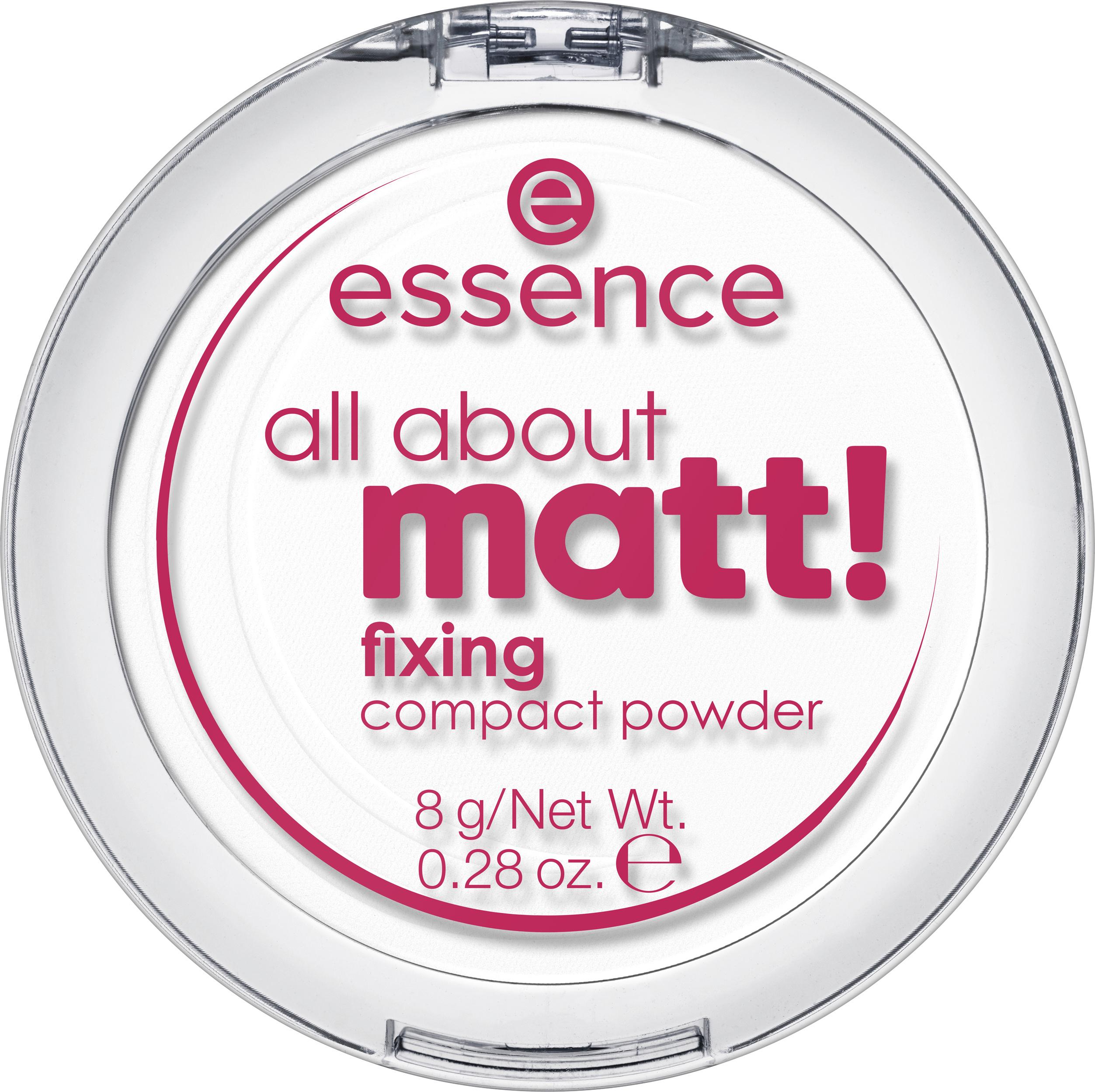 essence all about matt! fixing compact powder
