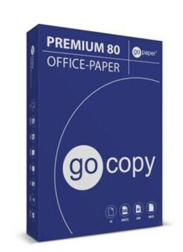 go copy Kopierpapier Premium A4 80g/m² 500 Blatt