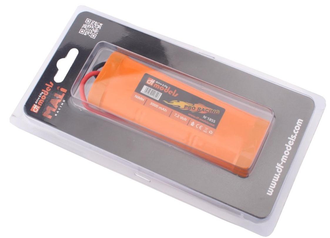 Produktbild drive&fly - Pro Racing Pack 7,2 Volt - 3000 mAh NiMH - T-Plug 2 von 2