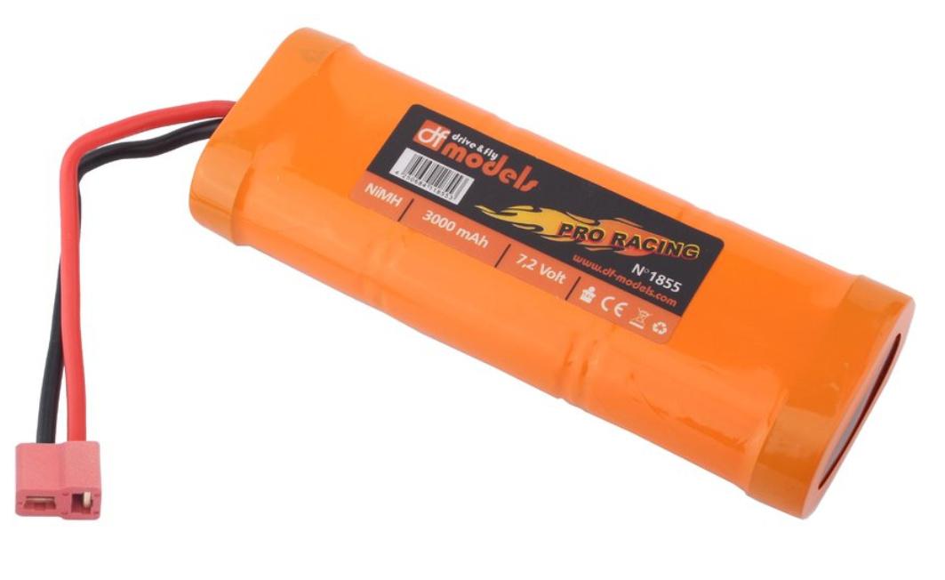 drive&fly - Pro Racing Pack 7,2 Volt - 3000 mAh NiMH - T-Plug