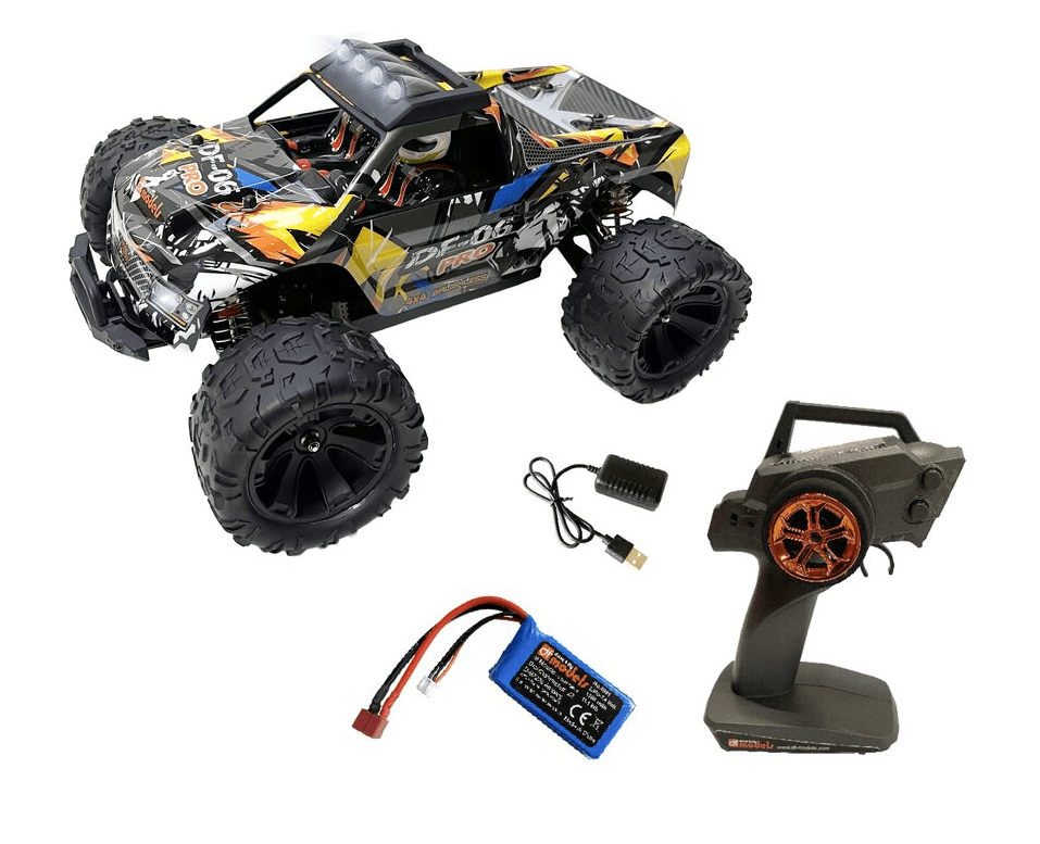 drive & fly - DF-06 PRO Brushless 1:14 RTR Truck mit Gyro