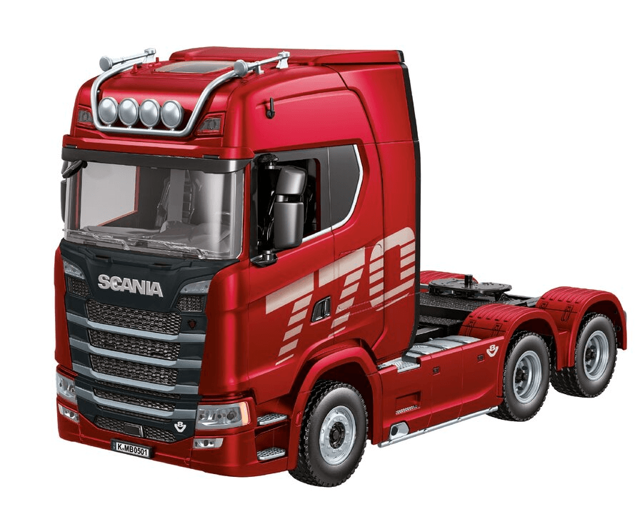 drive & fly - SCANIA 770 S V8 LKW 1:18 Scale - ROT