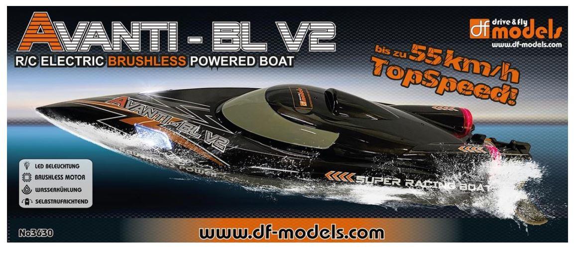 Produktbild drive&fly - AVANTI BL V2 Boot brushless - RTR 6 von 6