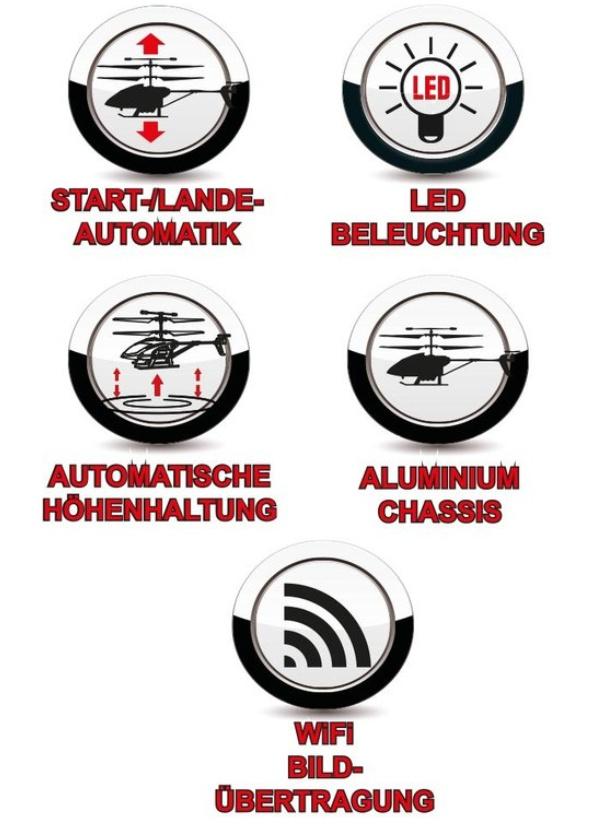 Produktbild drive&fly - Skywatcher Heli Kamera 2 von 8