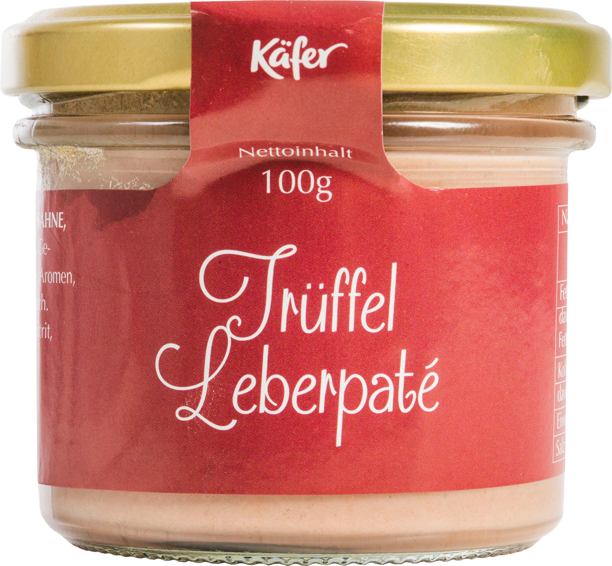 Käfer Trüffel Leberpaté