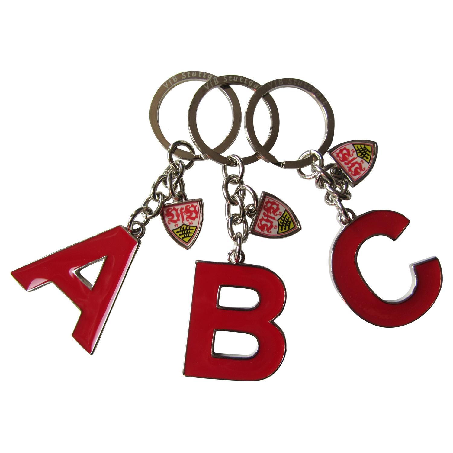 Produktbild VfB Schlüsselanhänger Alphabet - Buchstabe R 2 von 2