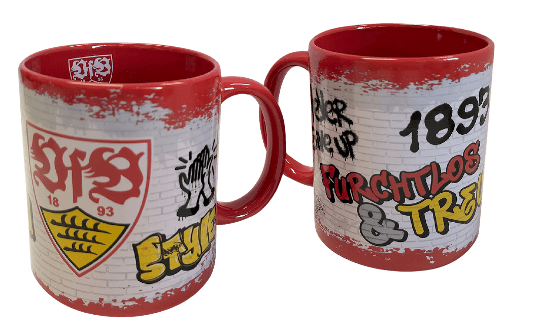 VfB Stuttgart Tasse Graffiti