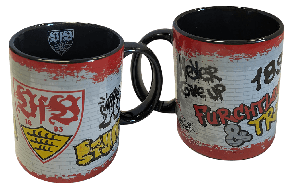 VfB Stuttgart Tasse Graffiti