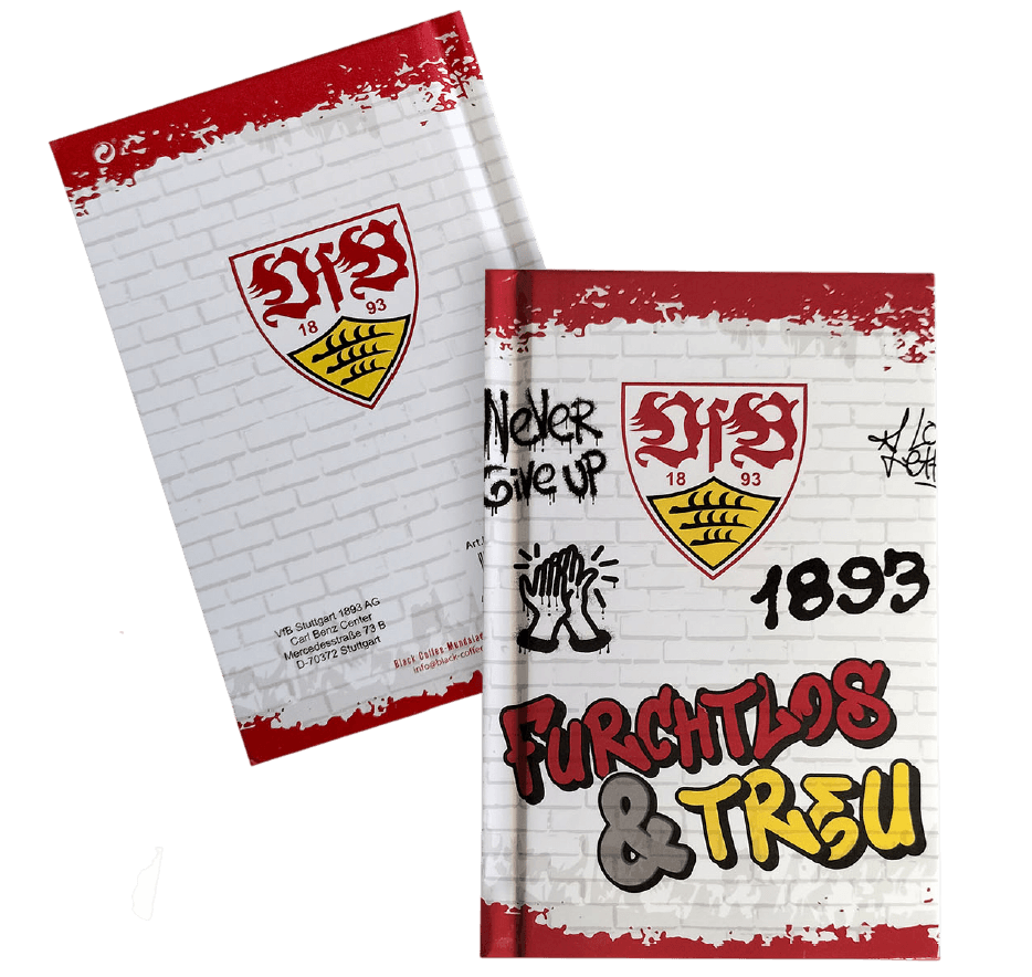 VfB Stuttgart Notizbuch Graffiti A6