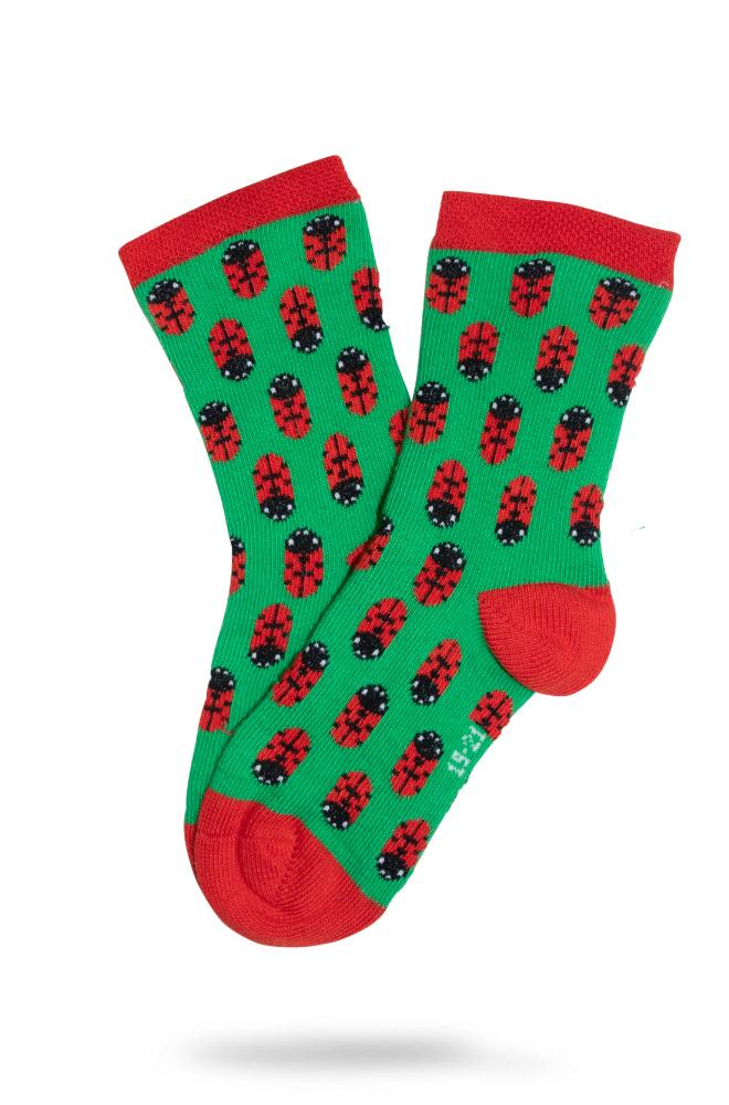 Unabux Baby Socken Marienkäfer Unisex