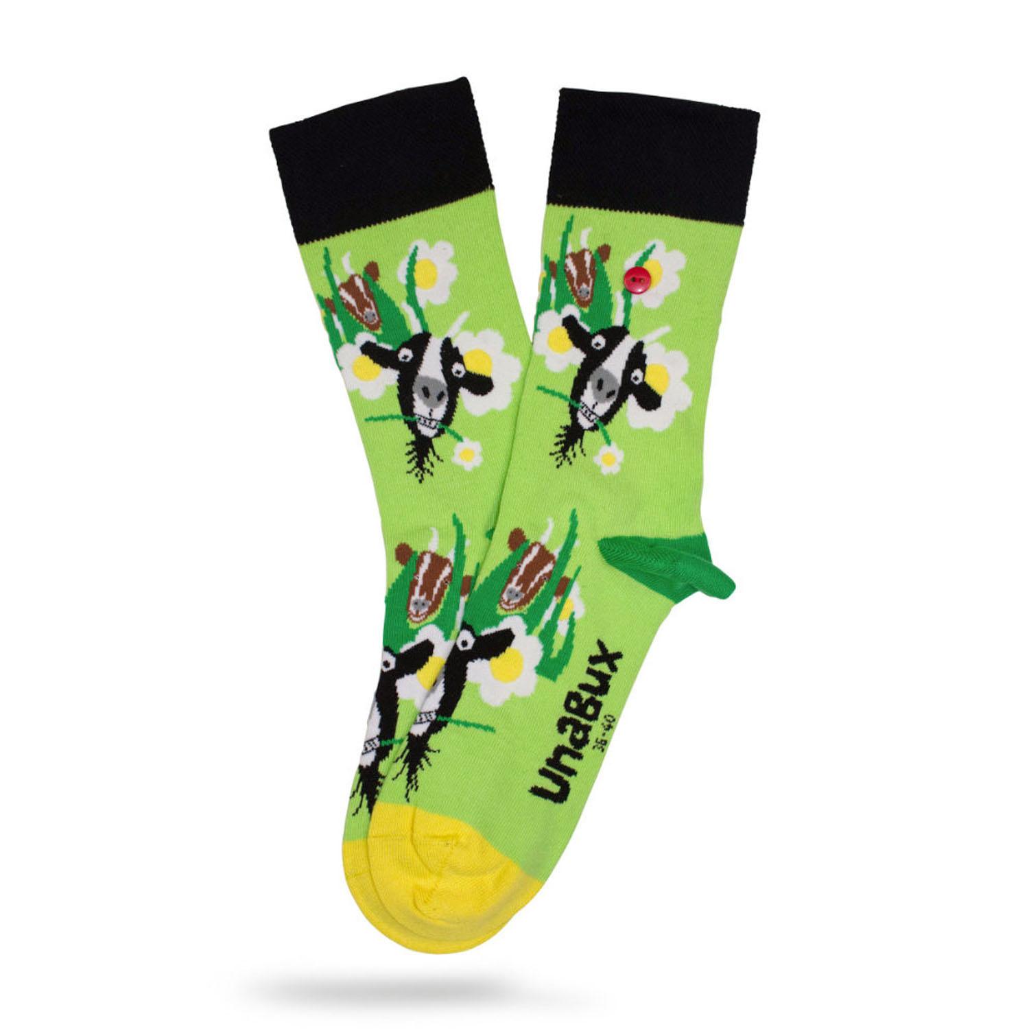 Unabux Unisex Socken Ziege