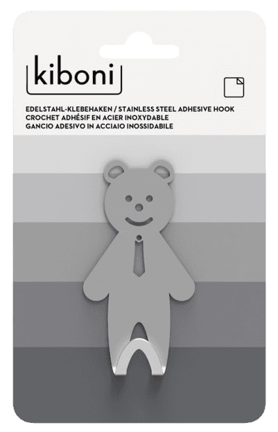 Kiboni Edelstahlhaken Bär