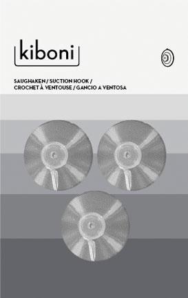 Produktbild Kiboni Saughaken 3er Pack 2 von 4