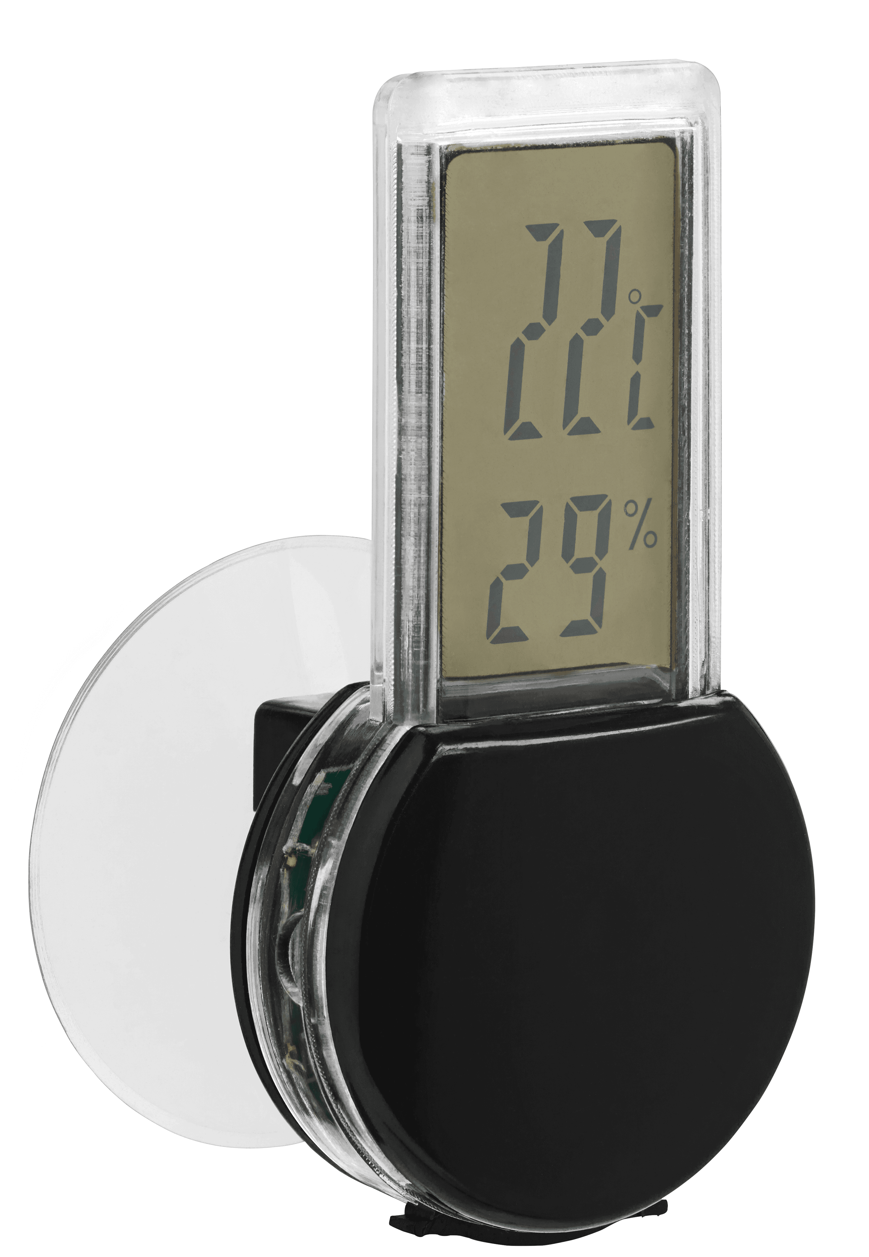 Kiboni Fensterthermometer mit Hygrometer