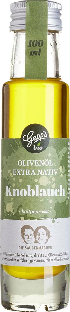 Gepp's Olivenöl Extra Nativ Knoblauch