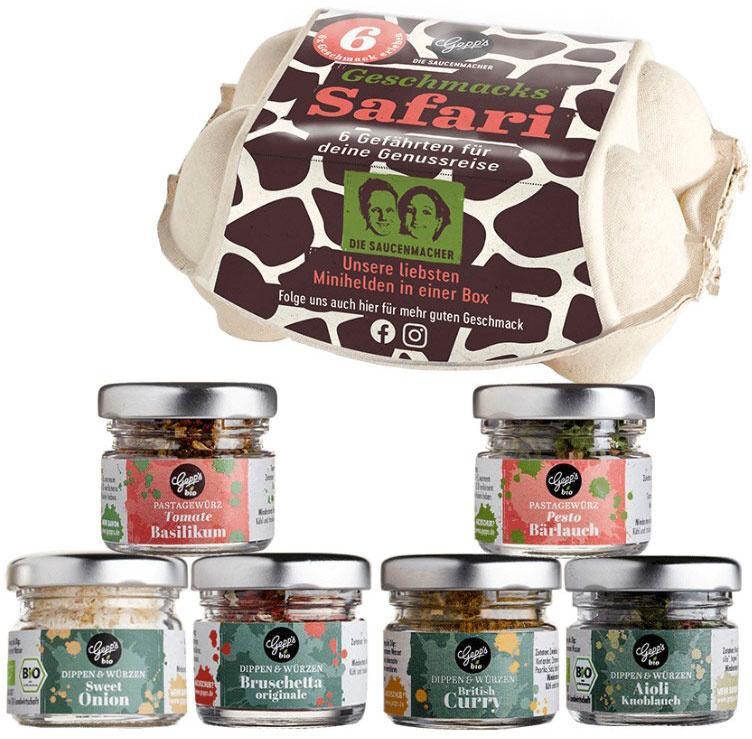 Gepp's Tasting Box Gewürze Geschmacks Safari